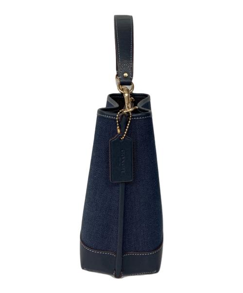 COACH（コーチ）COACH (コーチ) モリーバケットショルダーバッグ ネイビーの古着・服飾アイテム