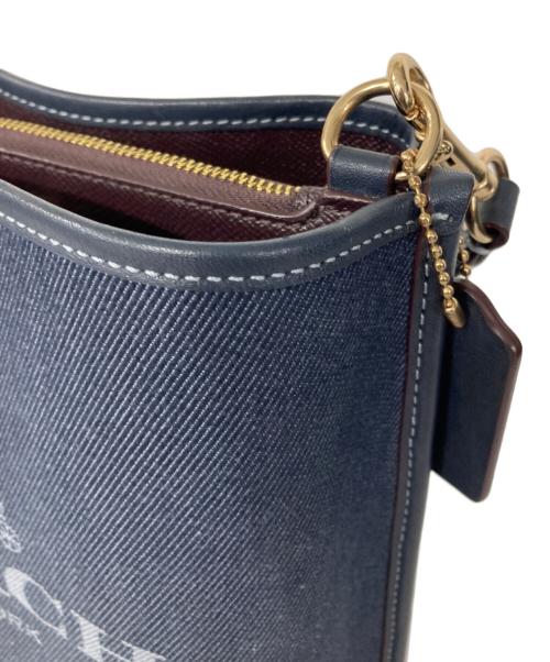 COACH（コーチ）COACH (コーチ) モリーバケットショルダーバッグ ネイビーの古着・服飾アイテム