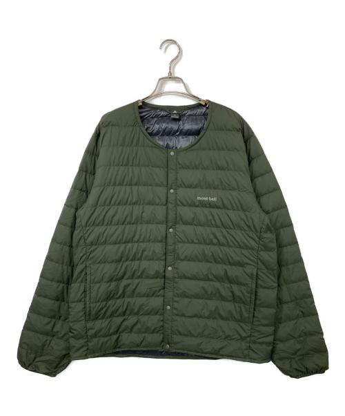 mont-bell（モンベル）mont-bell (モンベル) スペリオダウン ラウンドネックジャケット カーキ サイズ:XLの古着・服飾アイテム
