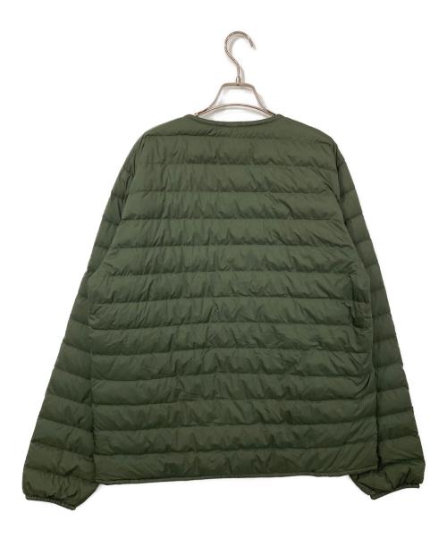 mont-bell（モンベル）mont-bell (モンベル) スペリオダウン ラウンドネックジャケット カーキ サイズ:XLの古着・服飾アイテム