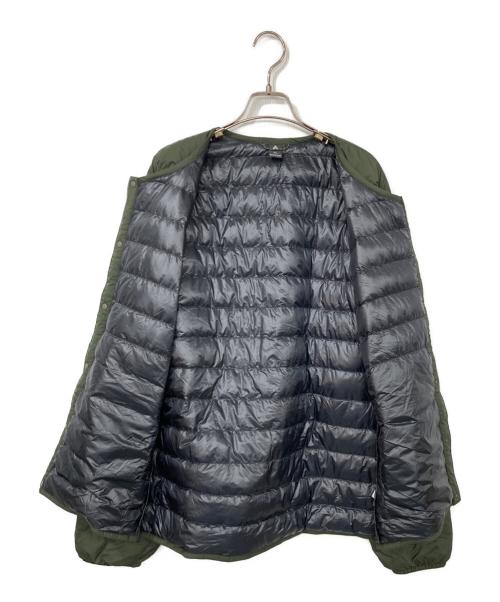 mont-bell（モンベル）mont-bell (モンベル) スペリオダウン ラウンドネックジャケット カーキ サイズ:XLの古着・服飾アイテム