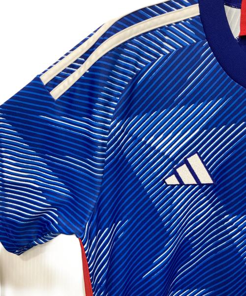 adidas（アディダス）adidas (アディダス) サッカー日本代表 2022 ホーム レプリカ ユニフォーム ブルー サイズ:Mの古着・服飾アイテム