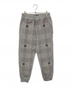 ALEXANDER McQUEENアレキサンダーマックイーン）の古着「切替スウェットパンツ」｜グレー