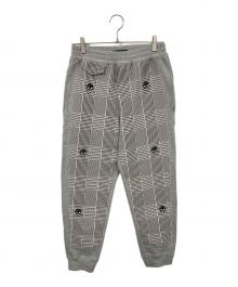 ALEXANDER McQUEEN（アレキサンダーマックイーン）の古着「切替スウェットパンツ」｜グレー