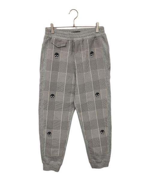 ALEXANDER McQUEEN（アレキサンダーマックイーン）ALEXANDER McQUEEN (アレキサンダーマックイーン) 切替スウェットパンツ グレー サイズ:XSの古着・服飾アイテム
