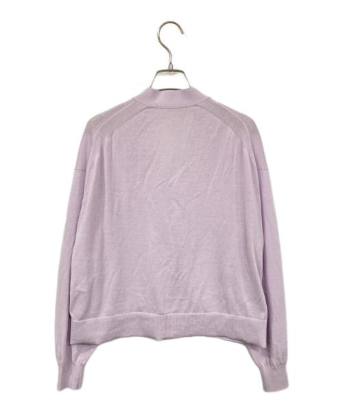 ne quittez pas（ヌキテパ）ne quittez pas (ヌキテパ) アイスコットンニットカーディガン パープル サイズ:表記無しの古着・服飾アイテム