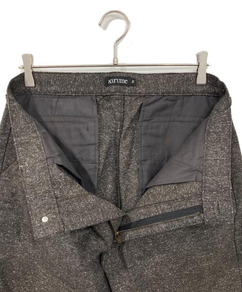 kirime（キリメ）kirime (キリメ) Vintage nep twill Chino Pants グレー サイズ:Mの古着・服飾アイテム