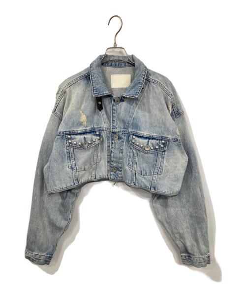 GYDA（ジェイダ）GYDA (ジェイダ) KODAKUMI 2WAYスタッズGジャン インディゴ サイズ:Fの古着・服飾アイテム