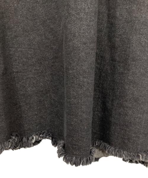 melt the lady（メルトザレディ）MELT THE LADY (メルトザレディ) スカート切替デニムパンツ ブラック サイズ:Mの古着・服飾アイテム