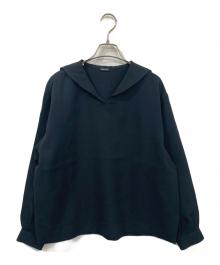 ORCIVAL（オーシバル）の古着「セーラーカラー 長袖シャツ」｜ネイビー