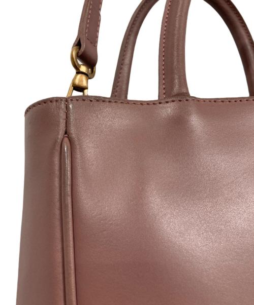 FURLA（フルラ）FURLA (フルラ) 2WAYハンドバッグ ピンクの古着・服飾アイテム