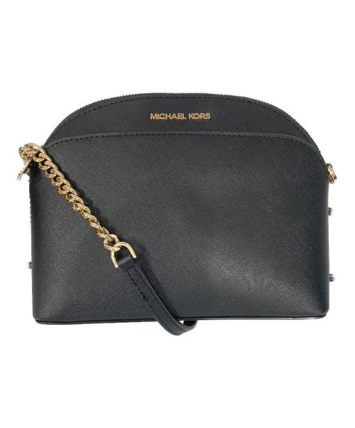 MICHAEL KORS（マイケル・コース）MICHAEL KORS (マイケル・コース) ショルダーバッグ ブラックの古着・服飾アイテム