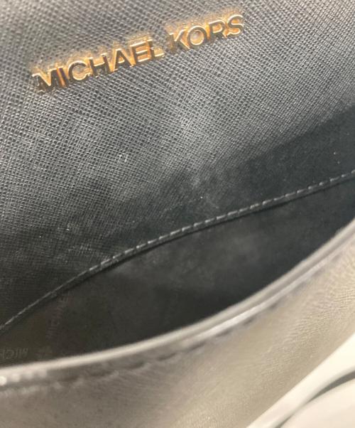 MICHAEL KORS（マイケル・コース）MICHAEL KORS (マイケル・コース) ショルダーバッグ ブラックの古着・服飾アイテム