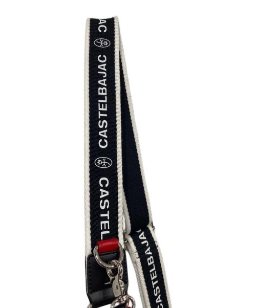 CASTELBAJAC（カステルバジャック）CASTELBAJAC (カステルバジャック) ボディバッグ ホワイトの古着・服飾アイテム