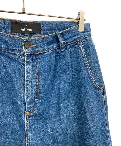 mfpen（エムエフペン）mfpen (エムエフペン) デニムパンツ インディゴ サイズ:Sの古着・服飾アイテム