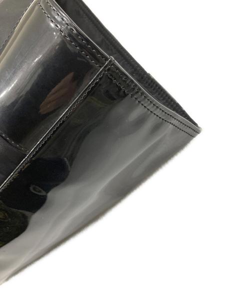 TORY BURCH（トリーバーチ）TORY BURCH (トリーバーチ) ロゴパテントトートバッグ ブラックの古着・服飾アイテム