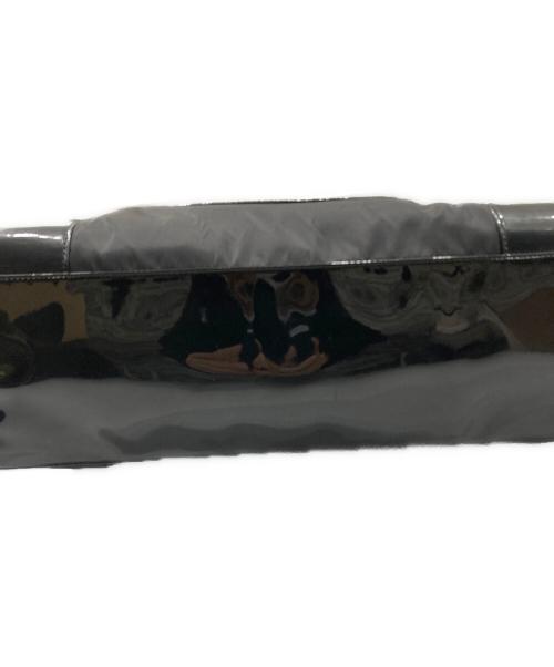 TORY BURCH（トリーバーチ）TORY BURCH (トリーバーチ) ロゴパテントトートバッグ ブラックの古着・服飾アイテム