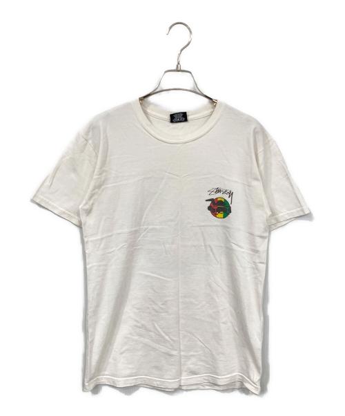 stussy（ステューシー）stussy (ステューシー) Rasta Tee ホワイト サイズ:Sの古着・服飾アイテム