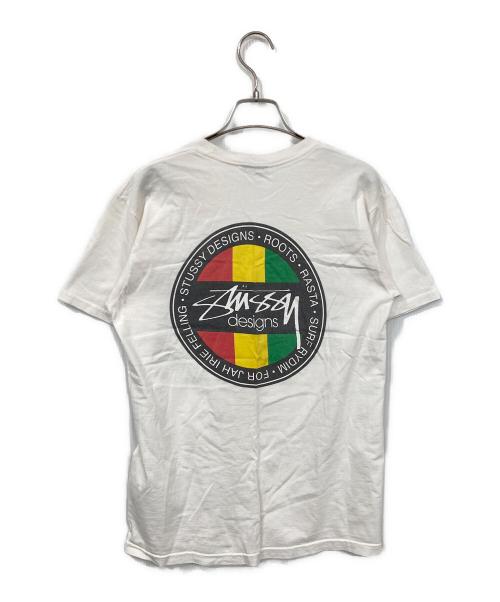 stussy（ステューシー）stussy (ステューシー) Rasta Tee ホワイト サイズ:Sの古着・服飾アイテム