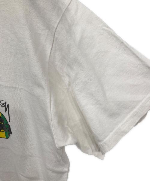 stussy（ステューシー）stussy (ステューシー) Rasta Tee ホワイト サイズ:Sの古着・服飾アイテム