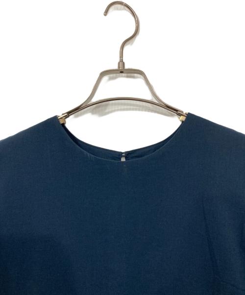 mizuiro-ind（ミズイロインド）mizuiro-ind (ミズイロインド) ノースリーブワンピース ネイビー サイズ:表記無しの古着・服飾アイテム