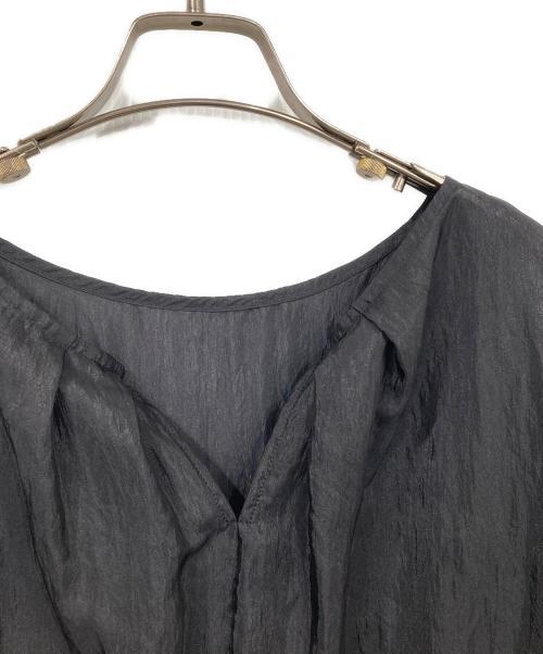 NOLLEY'S（ノーリーズ）NOLLEY'S (ノーリーズ) シアーヴィンテージTブラウス ブラック サイズ:38 未使用品の古着・服飾アイテム