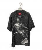 SUPREME×MARVELシュプリーム×マーベル）の古着「Silver Surfer S/S Shirt/シルバーサーファー半袖シャツ」｜ブラック