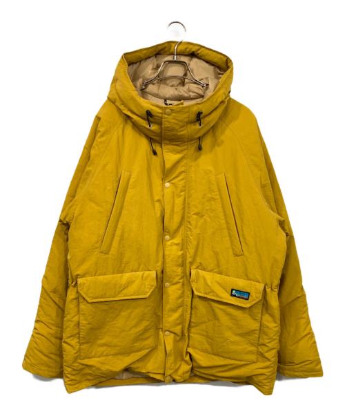 franklin climbing（フランクリンクライミング）franklin climbing (フランクリンクライミング) ダウンジャケット イエロー サイズ:8の古着・服飾アイテム