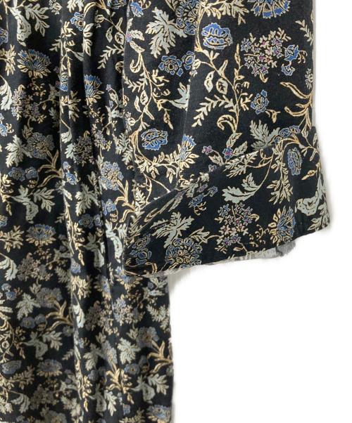 BEARDSLEY（ビアズリー）BEARDSLEY (ビアズリー) サラサプリントワンピース ブラック サイズ:Fの古着・服飾アイテム