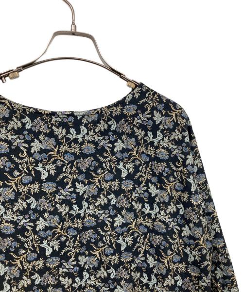 BEARDSLEY（ビアズリー）BEARDSLEY (ビアズリー) サラサプリントワンピース ブラック サイズ:Fの古着・服飾アイテム