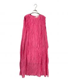 MYLAN（マイラン）の古着「Crinkle Maxi Dress」｜ピンク