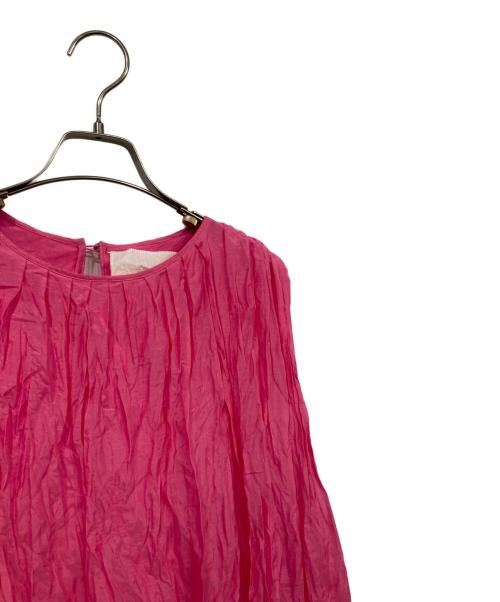 MYLAN（マイラン）MYLAN (マイラン) Crinkle Maxi Dress ピンク サイズ:Fの古着・服飾アイテム