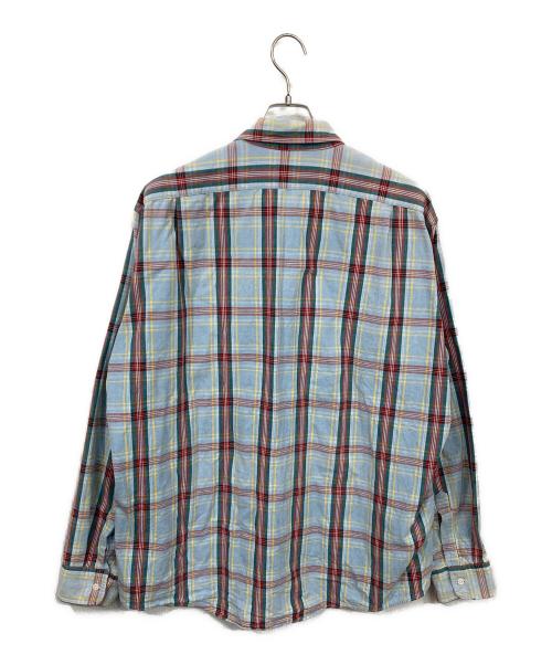 L.L.Bean（エルエルビーン）L.L.Bean (エルエルビーン) チェックシャツ ブルー サイズ:XLの古着・服飾アイテム