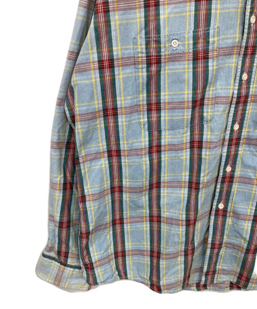 L.L.Bean（エルエルビーン）L.L.Bean (エルエルビーン) チェックシャツ ブルー サイズ:XLの古着・服飾アイテム