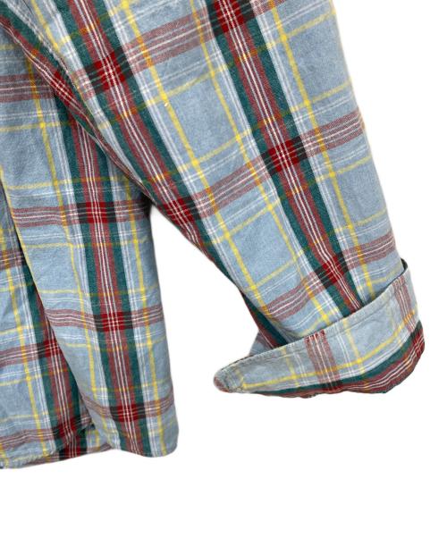 L.L.Bean（エルエルビーン）L.L.Bean (エルエルビーン) チェックシャツ ブルー サイズ:XLの古着・服飾アイテム