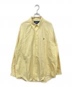 RALPH LAURENラルフローレン）の古着「BLAKEボタンダウンシャツ」｜イエロー