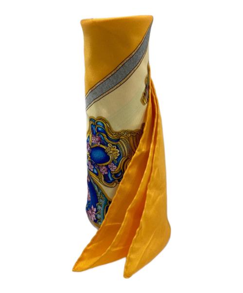 HERMES（エルメス）HERMES (エルメス) カレ90 イエローの古着・服飾アイテム