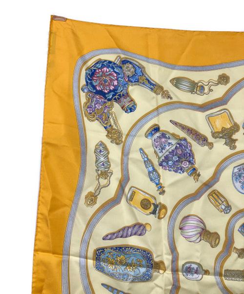 HERMES（エルメス）HERMES (エルメス) カレ90 イエローの古着・服飾アイテム