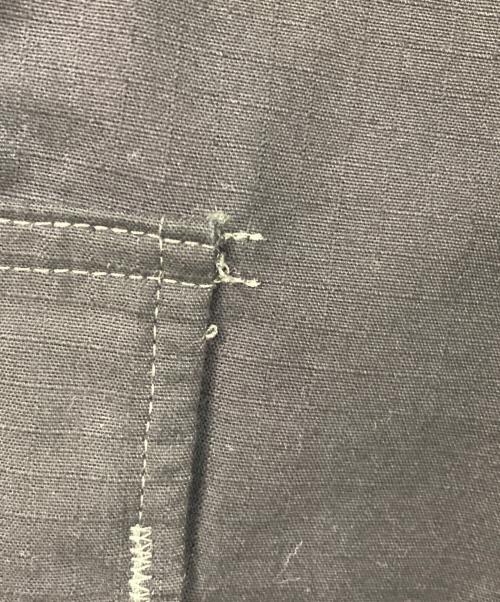 oddment（オッドメント）oddment (オッドメント) ステッチカーゴハーフパンツ ブラック サイズ:XLの古着・服飾アイテム