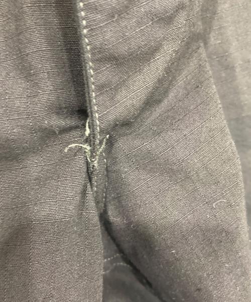 oddment（オッドメント）oddment (オッドメント) ステッチカーゴハーフパンツ ブラック サイズ:XLの古着・服飾アイテム