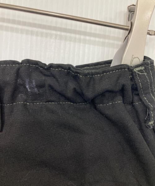oddment（オッドメント）oddment (オッドメント) ステッチカーゴハーフパンツ ブラック サイズ:XLの古着・服飾アイテム