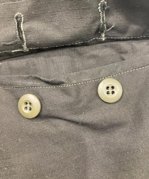 oddment（オッドメント）oddment (オッドメント) ステッチカーゴハーフパンツ ブラック サイズ:XLの古着・服飾アイテム