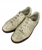 FOOT INDUSTRYフットインダストリー）の古着「レザージャーマントレーナー」｜アイボリー