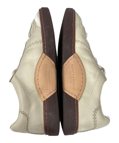 FOOT INDUSTRY（フットインダストリー）FOOT INDUSTRY (フットインダストリー) レザージャーマントレーナー アイボリー サイズ:43の古着・服飾アイテム