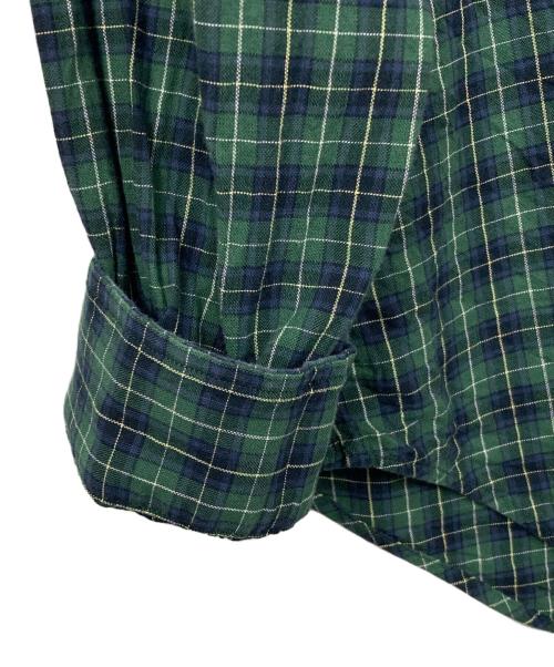 RALPH LAUREN（ラルフローレン）RALPH LAUREN (ラルフローレン) CLASSIC FIT チェックシャツ グリーン サイズ:Mの古着・服飾アイテム