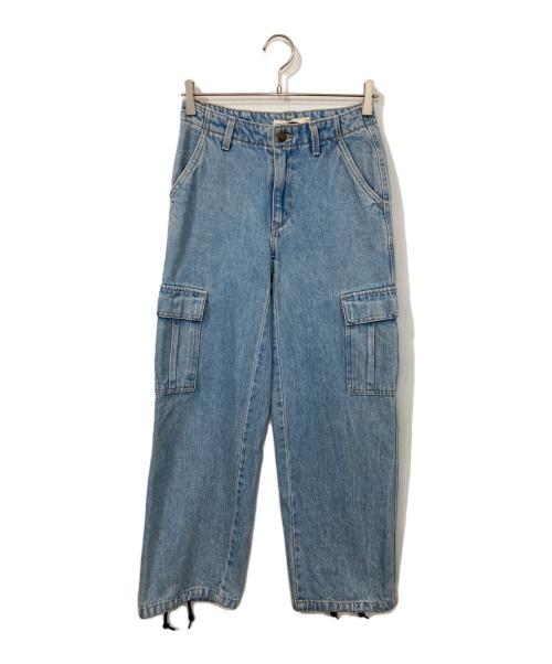 LEVI'S（リーバイス）LEVI'S (リーバイス) デニムカーゴパンツ インディゴ サイズ:W24の古着・服飾アイテム
