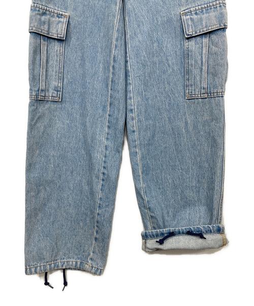 LEVI'S（リーバイス）LEVI'S (リーバイス) デニムカーゴパンツ インディゴ サイズ:W24の古着・服飾アイテム