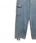 中古・古着 LEVI'S (リーバイス) デニムカーゴパンツ インディゴ サイズ:W24：6000円