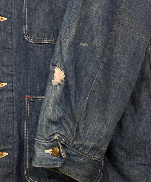 Wrangler（ラングラー）Wrangler (ラングラー) 裏キルティングカバーオール インディゴ サイズ:50の古着・服飾アイテム