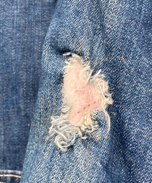 Wrangler（ラングラー）Wrangler (ラングラー) 裏キルティングカバーオール インディゴ サイズ:50の古着・服飾アイテム